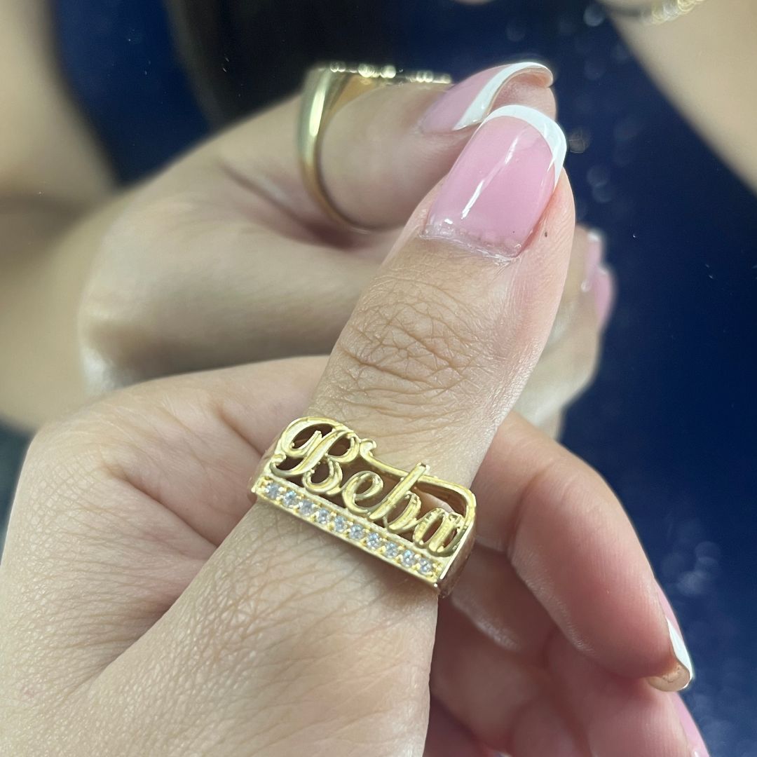 Anillos Nombre Personalizado 6gr