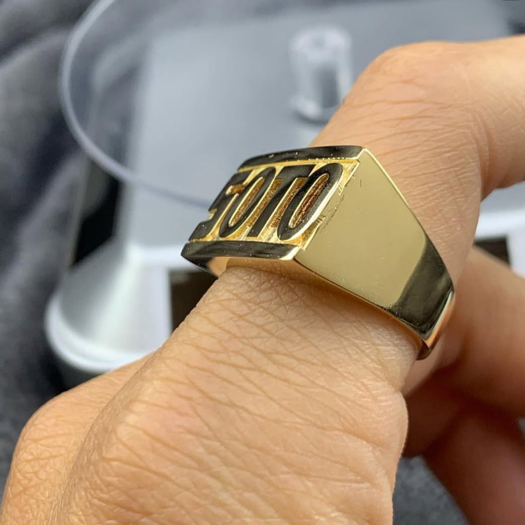 Anillo de Nombre Liso