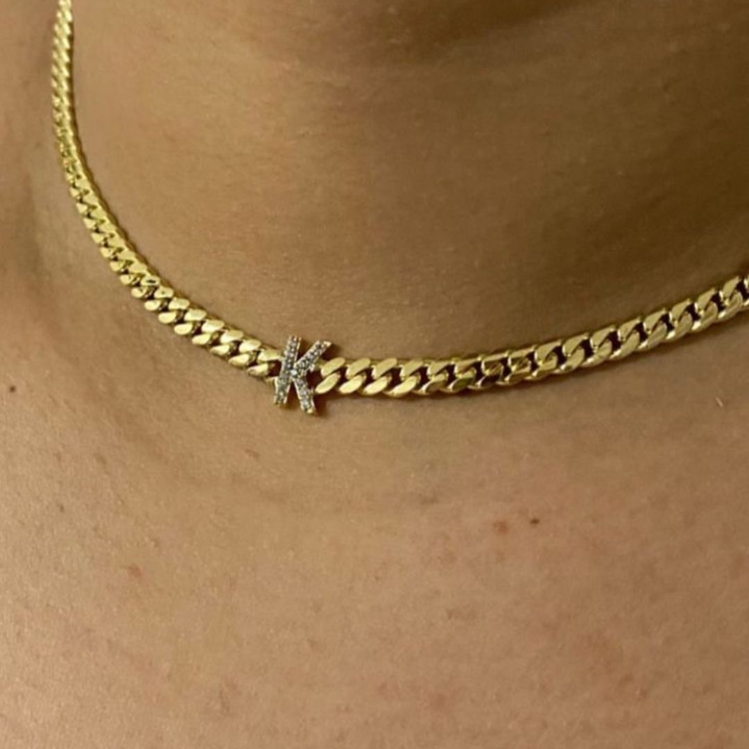 Cadena Cubana con Herraje de Inicial.